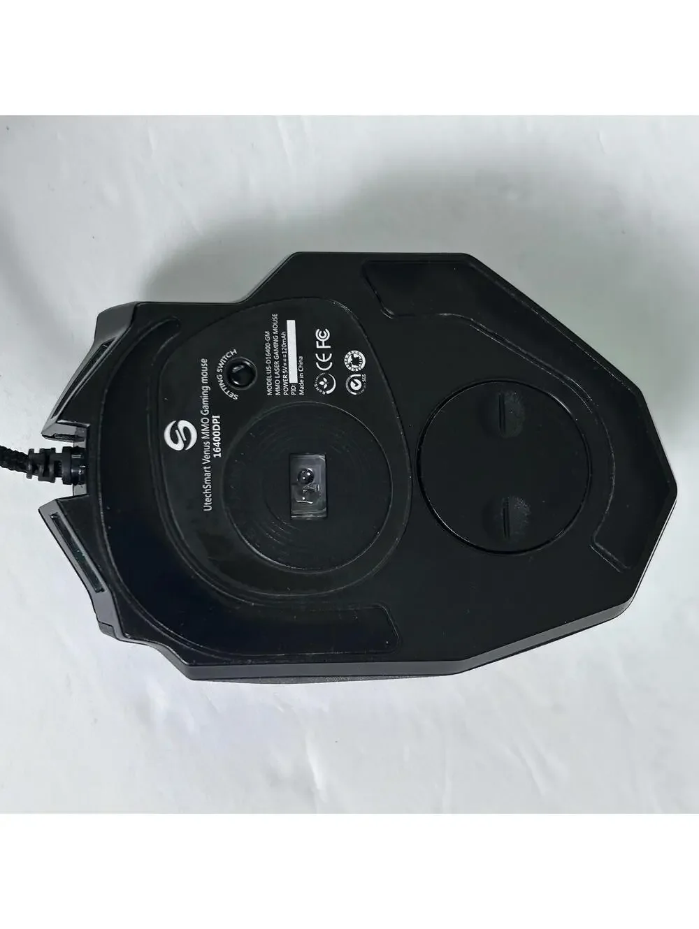 UtechSmart Venus RGB Wired Gaming Mouse 16400 DPI High Precision Laser – Used